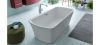  Kolpa San Marilyn-FS 180x90/O fehér szabadon álló fürdőkád, le- és túlfolyóval, a kádtest és az előlap egybeöntve